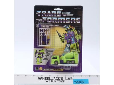 Mixmaster MOSC NEW Sealed 1985 Vintage Hasbro G1 Transformers Action Figure