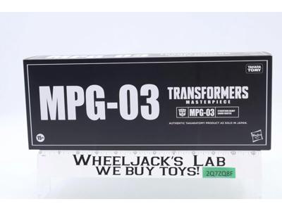 MPG-03 Trainbot Yukikaze Transformers Masterpiece Authentic Hasbro NEW SEALED