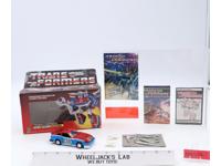 Smokescreen W/ BOX 100% Complete 1985 Vintage Hasbro G1 Transformers Action Fig