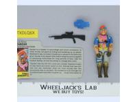 Zandar V1 100% Complete G.I. Joe 1986 Hasbro Vintage Action Figure