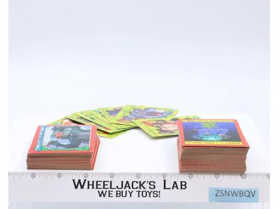 Complete Set + 11 Stickers Trading Cards TMNT II Secret of the Ooze 1991 Topps
