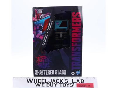 Blaster & Rewind Transformers Shattered Glass 2022 Hasbro Pulse NEW SEALED