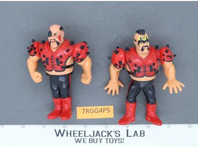 Legion of Doom WWF WWE 100% Complete Hasbro Wrestling 1991 Titan Sports Vintage