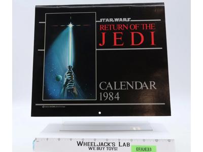 Star Wars Return of the Jedi 1984 Calendar Ballantine Books