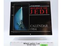 Star Wars Return of the Jedi 1984 Calendar Ballantine Books