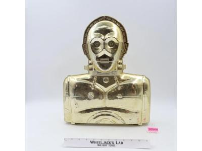 C-3PO Action Figure Storage Case W/ INSERT Star Wars 1983 Kenner Vintage