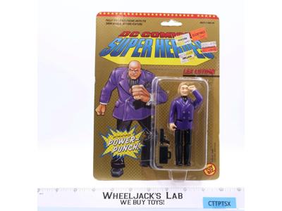 Lex Luthor W/Power Punch DC Comic Super Heroes Toy Biz 1989 Vintage MOSC NEW