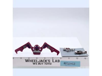 Ratbat STICKERED SILVER 100% Complete Vintage 1986 G1 Transformers Action Figure