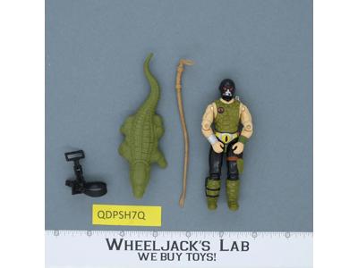 Croc Master V1 G.I. Joe 1987 Hasbro Vintage Action Figure