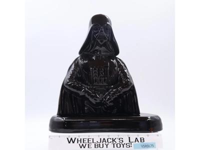 Darth Vader Ceramic Lamp with Glowing Lightsaber WORKS 1980 Vintage 14"
