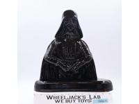 Darth Vader Ceramic Lamp with Glowing Lightsaber WORKS 1980 Vintage 14"