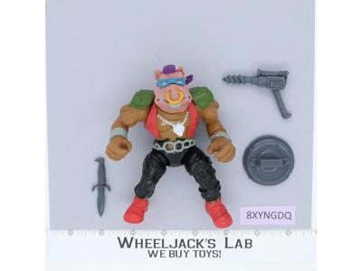 Bebop HARD HEAD 100% Complete Teenage Mutant Ninja Turtles Playmates 1988 Figure