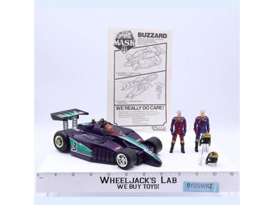 Buzzard W/Maximus & Miles Mayhem 100% Complete 1987 Vintage M.A.S.K. Kenner