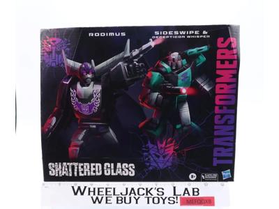 Rodimus & Sideswipe Transformers Shattered Glass 2022 Hasbro Figure NEW SEALED