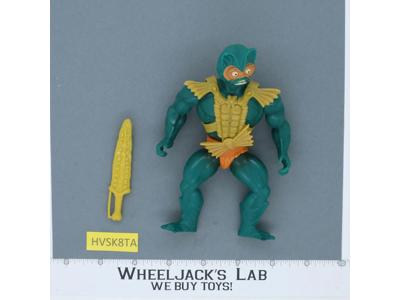 Mer-Man 100% Complete He-Man Masters of the Universe MOTU 1982 Mattel Vintage