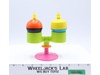Wizzzer World's Wildest Whirler Spinning Top Set of 2 1969 Mattel Toy