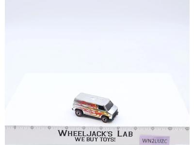 Super Van Chrome w/ Flames 1974 Hot Wheels Mattel Vintage Redline RL Nice
