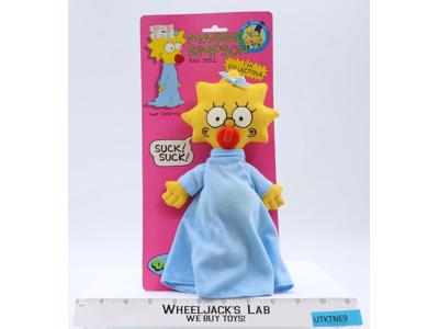 Maggie Simpson 1990 The Simpsons NEW MOC Vintage Action Figure