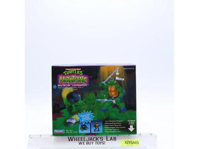 Mutatin' Leonardo TMNT Mutations 1992 Playmates Action Figure NEW MISB SEALED