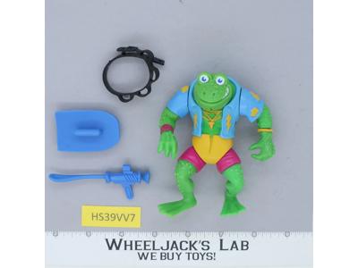 Genghis Frog Teenage Mutant Ninja Turtles TMNT 1989 Playmates Vintage Figure