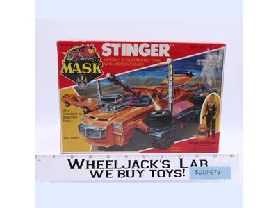 Stinger W/ Bruno Sheppard 100% Complete W/Box MASK 1986 Kenner Vehicle