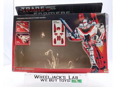 Jetfire EMPTY BOX ONLY 1985 Action Figure Vintage Hasbro G1 Transformers