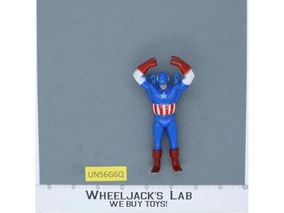 Captain America Parachutist 1979 Marvel HI Azrak Hamway Vintage Action Figure