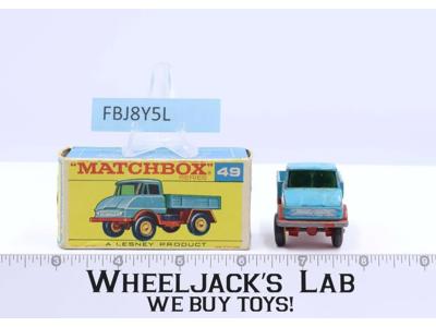Unimog 49 Lesney Matchbox Series 1960's Made In England