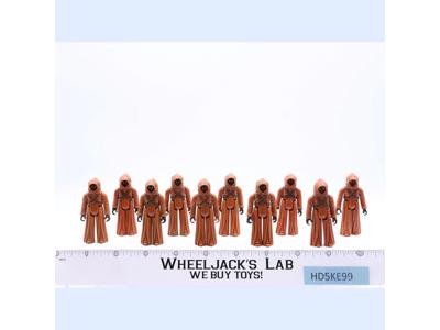 Lot of 10 Jawas Star Wars 1977 Kenner Vintage Action Figures