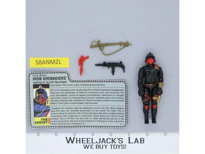 Iron Grenadiers V1 100% Complete G.I. Joe 1988 Hasbro Vintage Action Figure