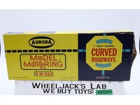 Aurora 9" Radius Curved Roadways 1960 Set of 6 Model Motoring HO Scale Track