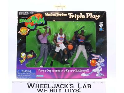 Michael Jordan Triple Play Space Jam 1996 Playmates Action Figure MISB SEALED