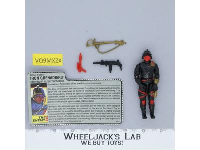 Iron Grenadiers V1 100% Complete G.I. Joe 1988 Hasbro Vintage Action Figure