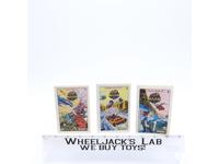M.A.S.K Lot of 3 Mini Comic Books Issue #1 # 2 #3 Vintage 1985 Kenner