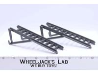 USS Flagg Aircraft Hand Rail Ladder Stairs PAIR NO REPRO 1985 GI Joe Vintage