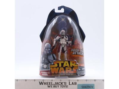 Commander Bacara Star Wars Revenge of the Sith 2005 Hasbro Figure NEW SEALED