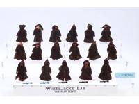 Lot of 17 Jawas Jawa Star Wars 1977 Kenner Vintage Action Figures *Damaged*