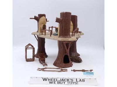 Endor Ewok Village 100% Complete Star Wars ROTJ 1983 Kenner Vintage Playset