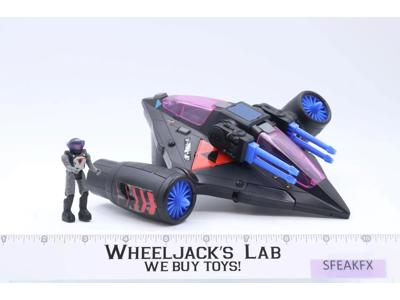 Shadow Vampire W/ Capt. Mace Complete Starcom 1986 Coleco Action Figure Vehicle