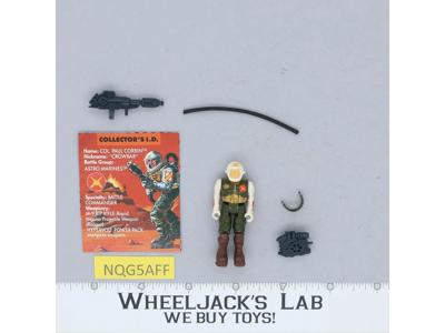 Col. Paul Corbin "Crowbar" W/Cardback 100% Complete Starcom 1986 Coleco Vintage