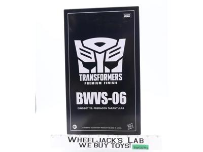 BWVS-06 Dinobot vs Predacon Tarantulas Transformers Premium Finish Hasbro MISB