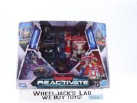 Optimus Prime & Soundwave Transformers Reactivate 2024 Hasbro NEW SEALED