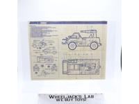Eliminator 1988 ORIGINAL Instructions Blueprints G.I. Joe