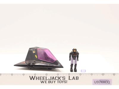 Shadow Parasite W/ LT. Magg Complete Starcom 1986 Coleco Action Figure Vehicle