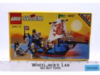 #6057 Sea Serpent 100% Complete 1992 Lego Castle Black Knights NEW MIB