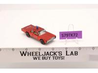 Fire Chief Cruiser Red 1968 Hot Wheels Mattel Vintage Redline RL W BUTTON