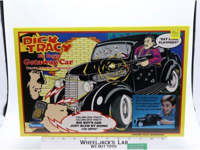 Getaway Car Dick Tracy 1990 Playmates Action Figure Vehicle NEW MISB SEALED