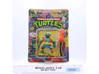 Mike the Sewer Surfer Teenage Mutant Ninja Turtles TMNT Playmates MOSC UNPUNCHED