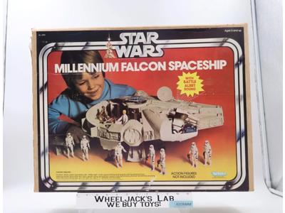 Millennium Falcon 100% Complete W/ Box WORKS Star Wars 1979 Kenner Vintage