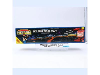 Skeletor Skull Staff New Adventures of He-Man 1989 Mattel Accessory NEW SEALED